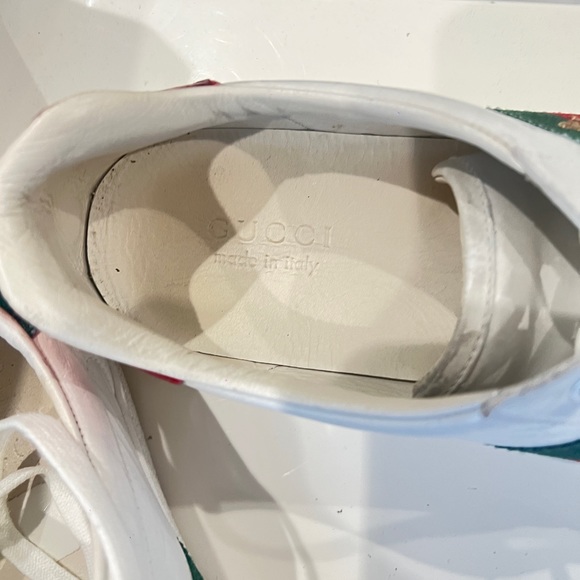Gucci Ace bee sneakers in white size US 10 mens - Picture 4 of 6